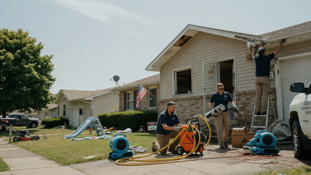 Water Damage Restoration in Bourbonnais, IL near me